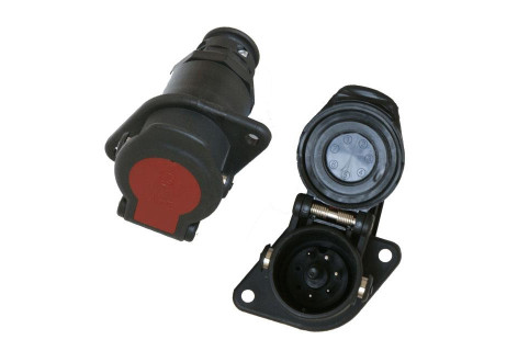 Розетка електрична ABS 24V на 5-м вих.