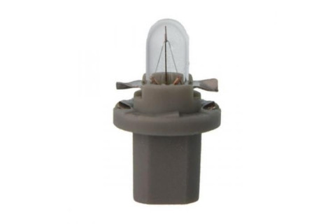 Лампочка BAX 24V 1.2W BX8.5D сірий цоколь