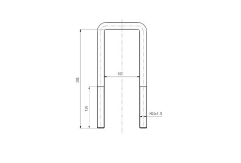 Стрем'янка VOLVO 120*M20*305