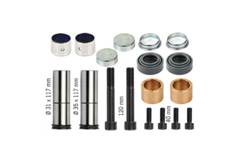 Р/к супорта VOLVO, RVI, ROR ELSA195, ELSA225 (направляючі)