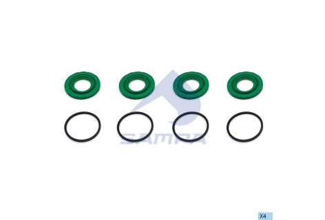 Р/у супорта DAF 45/55 (пильники+кільця)