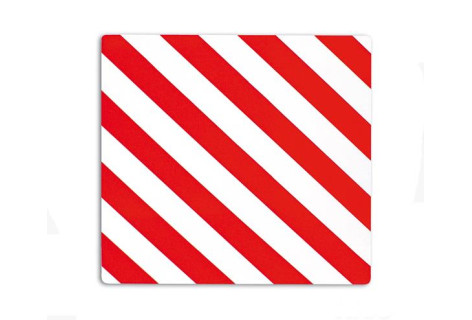 Таблиця (наклейка) довгомірний вантаж, світловідбивна 200х560мм 