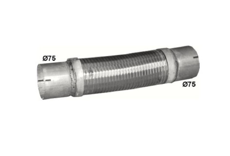 Гофра на глушник MB ATEGO 712/714/715/717/812/814/815/817