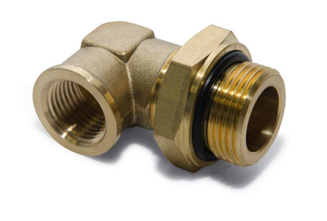 З'єднувач кутовий (двійник) М22х1.5-M22x1.5