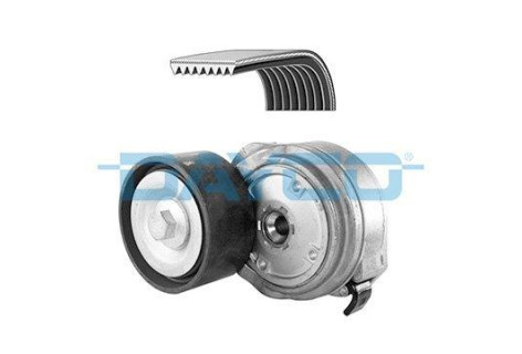 Ролік натяжний рем.ген. MAN TGA/TGX/TGS + ремінь