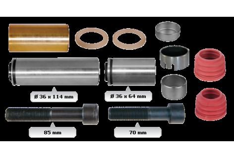 Р/к супорта KNORR SK7...(направляючі) 36*114+36.64